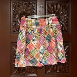 CAbi Patchwork skirt with pockets Size 6